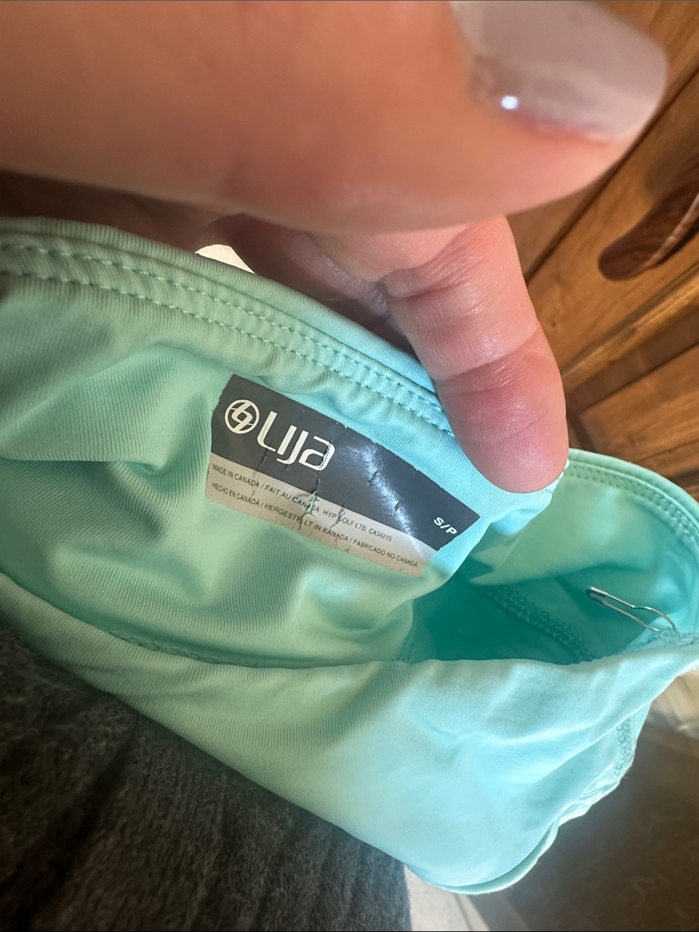 Lija ladies Mint Green Women’s tennis/athletic Skort Sz SMALL EUC!!